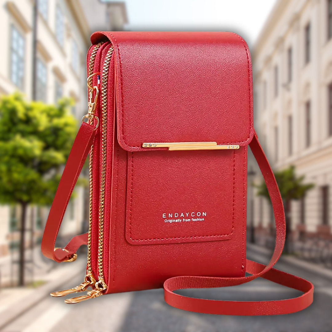 ENDAYCON™ All-in-One Leather Crossbody Purse