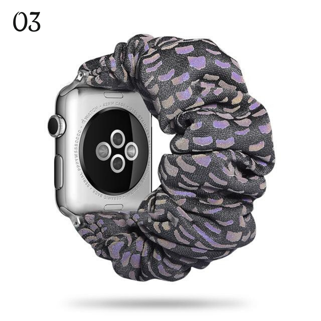 Glow In The Dark Scrunchie Bands For Apple Watch