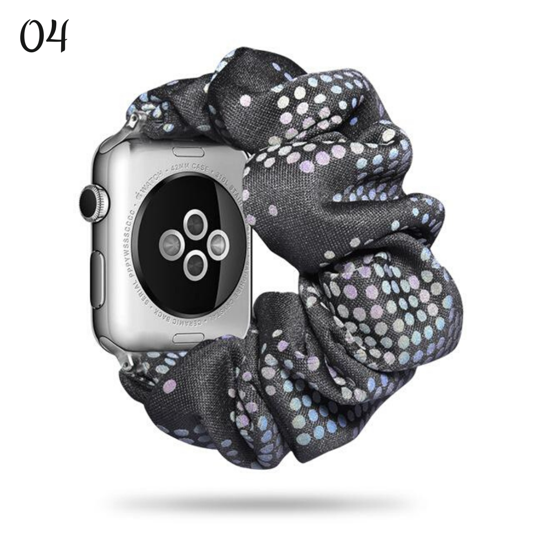 Glow In The Dark Scrunchie Bands For Apple Watch