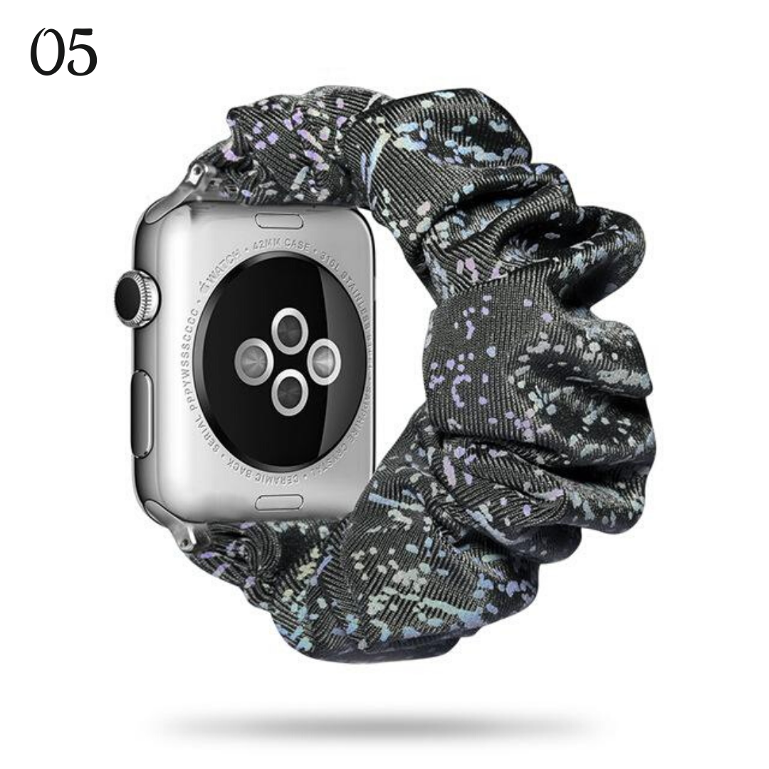 Glow In The Dark Scrunchie Bands For Apple Watch