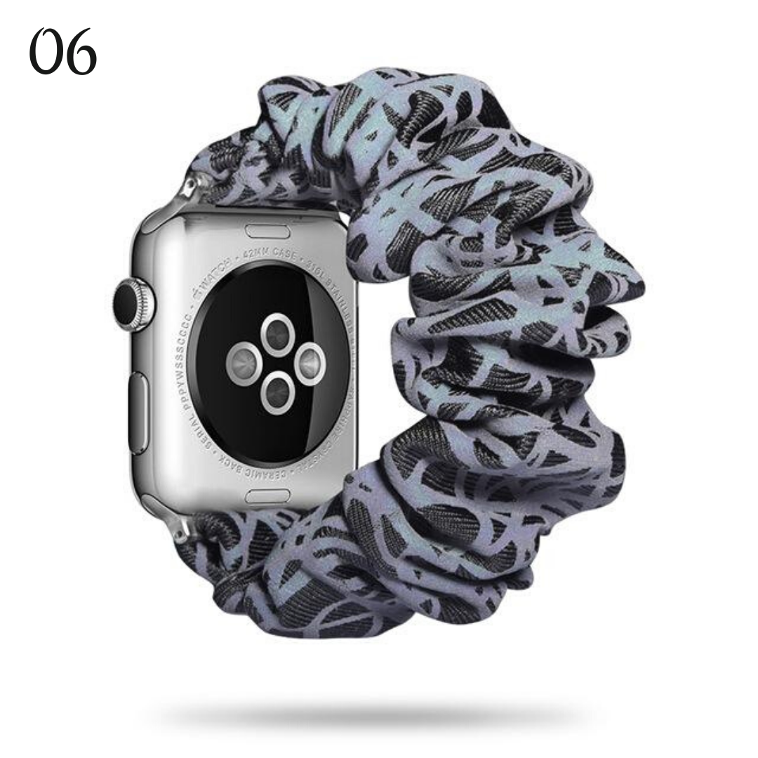 Glow In The Dark Scrunchie Bands For Apple Watch