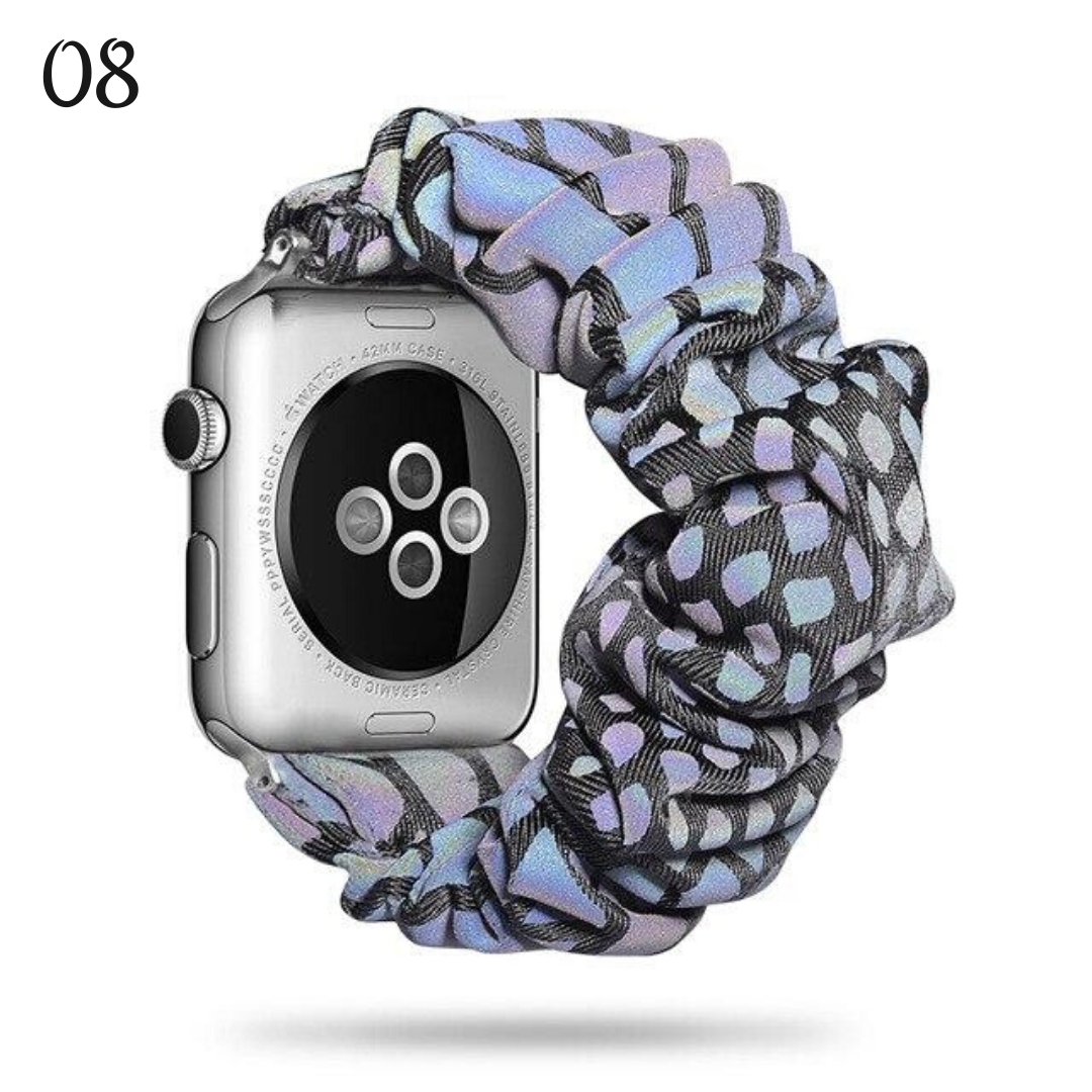 Glow In The Dark Scrunchie Bands For Apple Watch