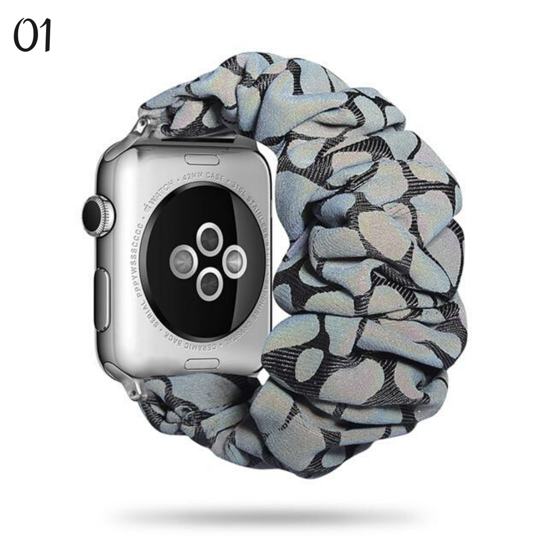 Glow In The Dark Scrunchie Bands For Apple Watch