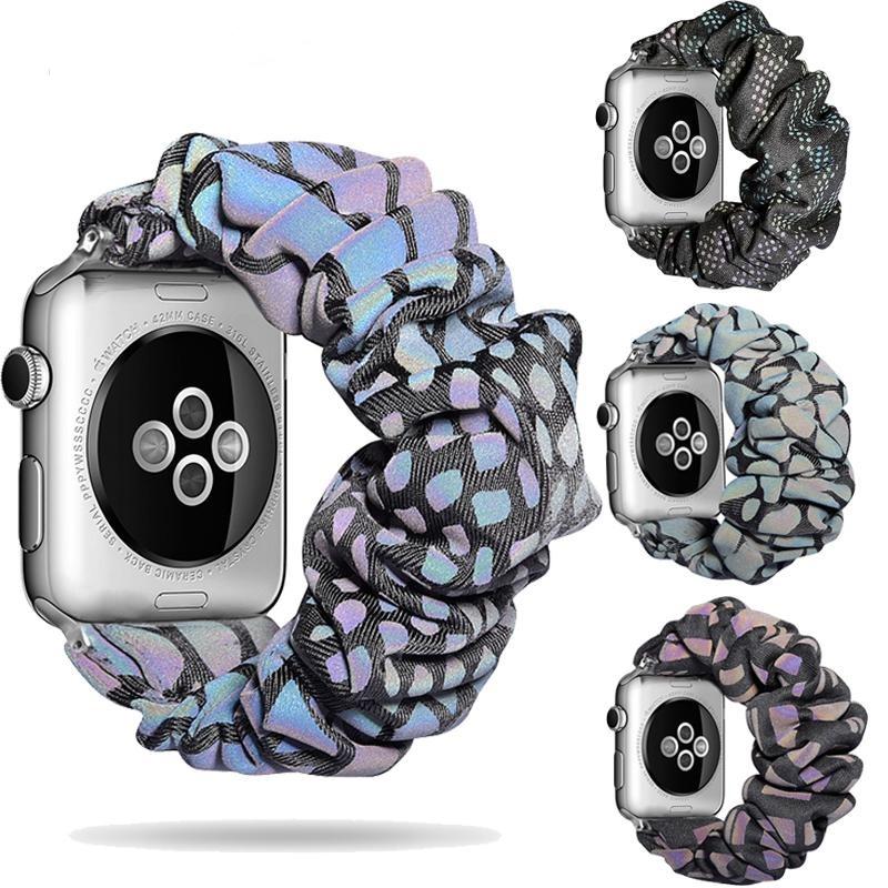 Glow In The Dark Scrunchie Bands For Apple Watch